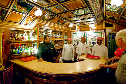 Bar on Royal Rajasthan On Wheels