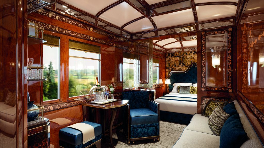 Coaches and Saloons Of Royal Orient Train