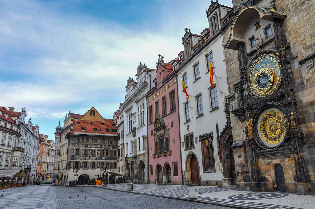 Old Town Square and the Astronomical Clock