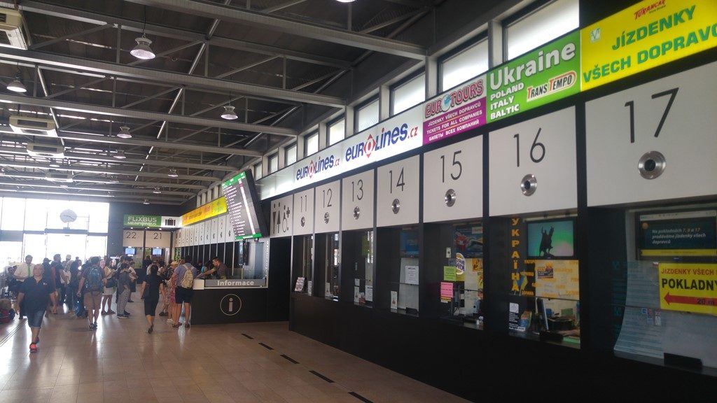 Prague Bus Station