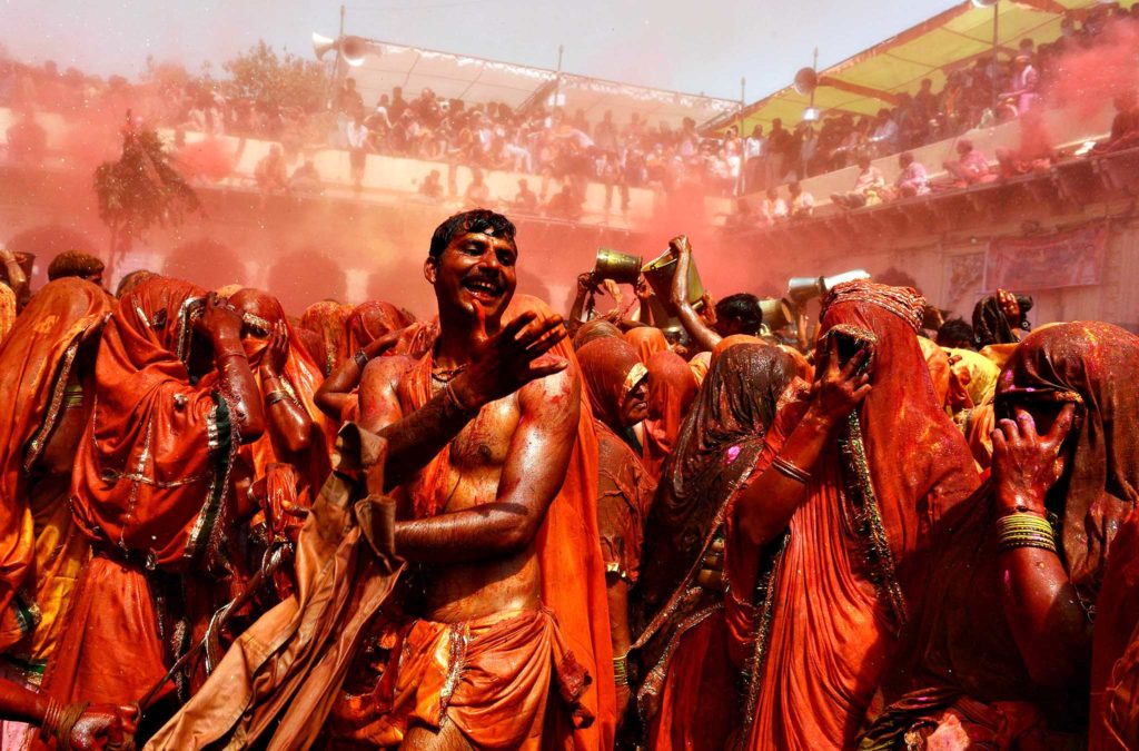 Holi, Mathura